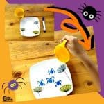 Halloween Floating Spiders Science Experiment for Kids Worksheets (4-6 Year Olds)