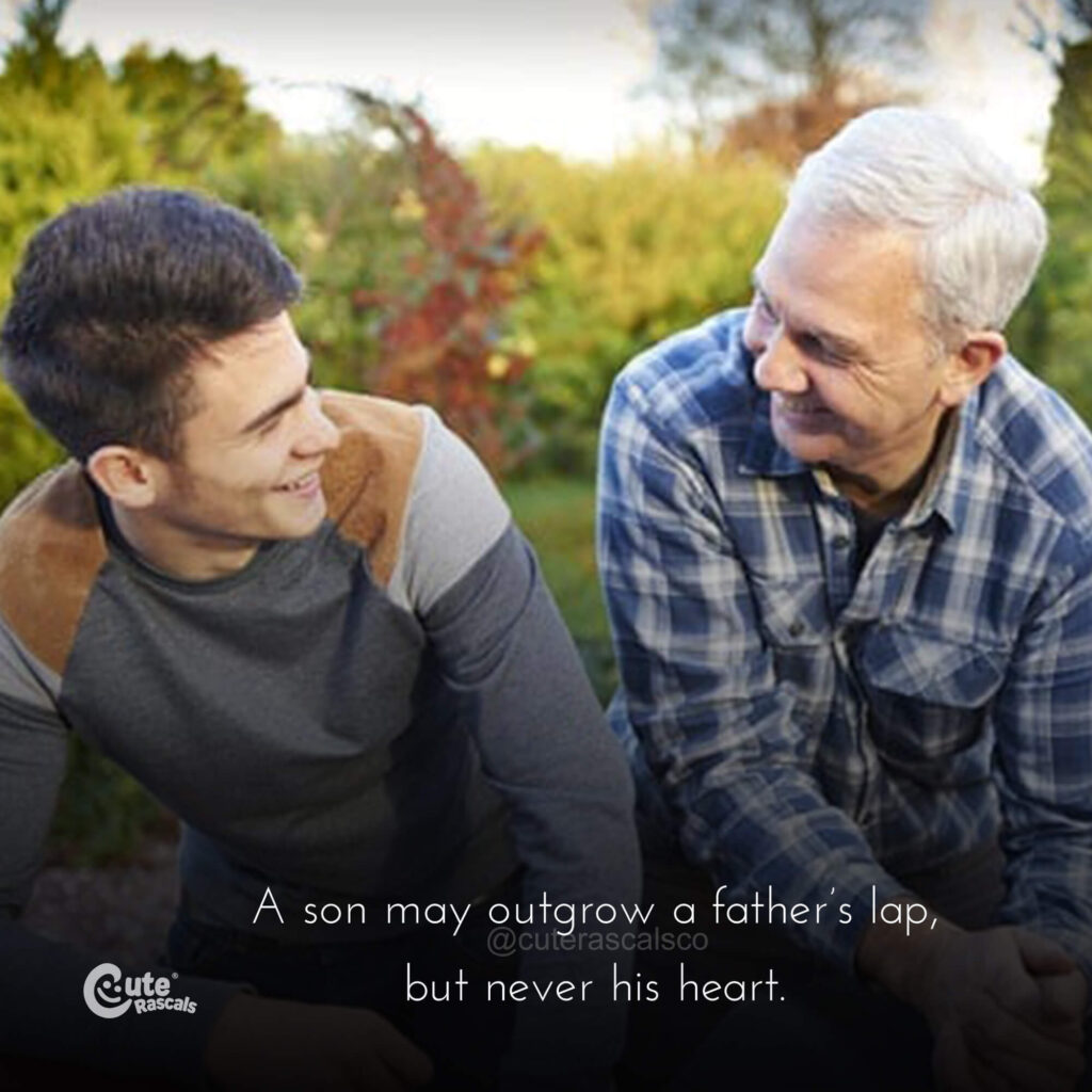 Father and son quotes that will warm your hearts.