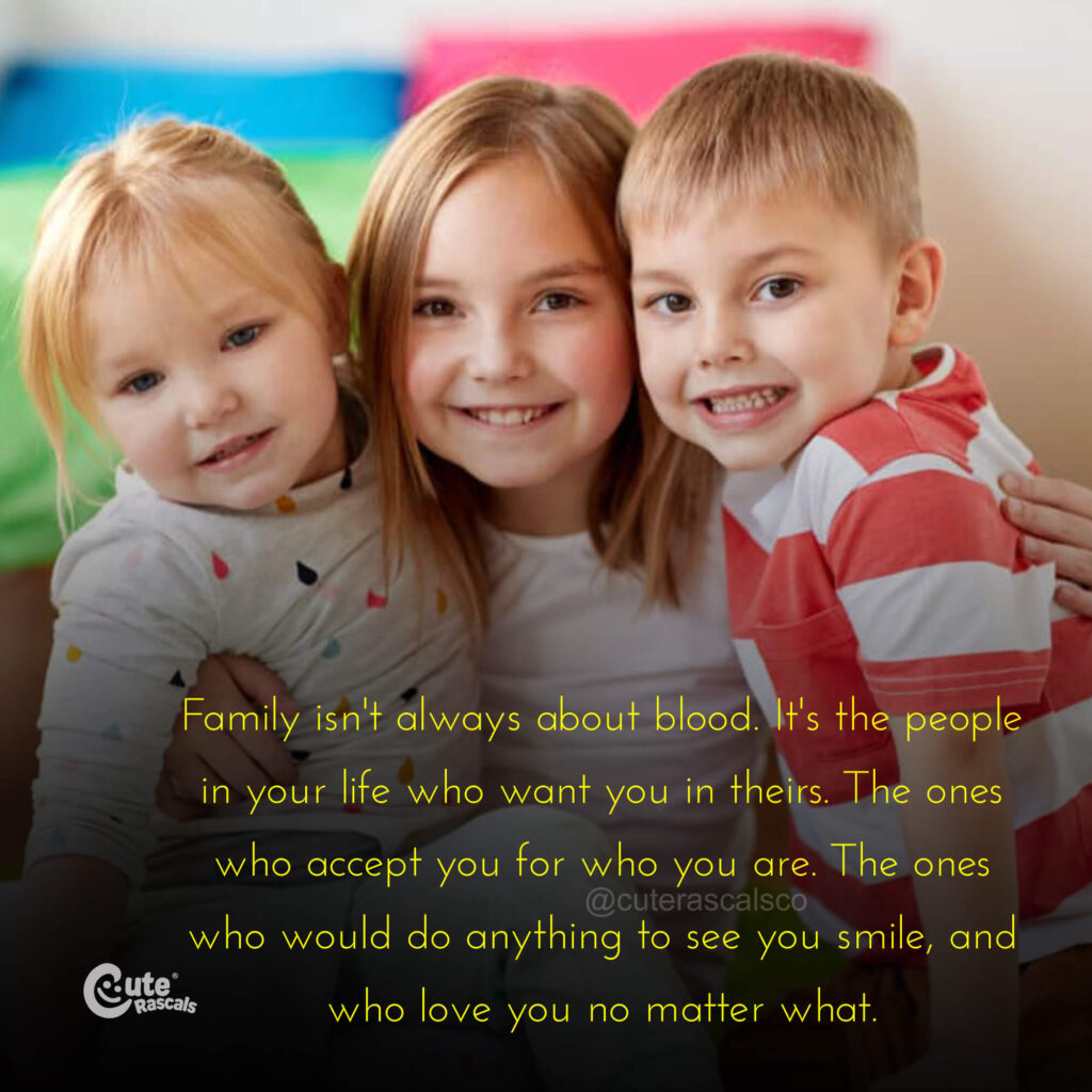 Family quotes. A quote why family isn't always about blood.