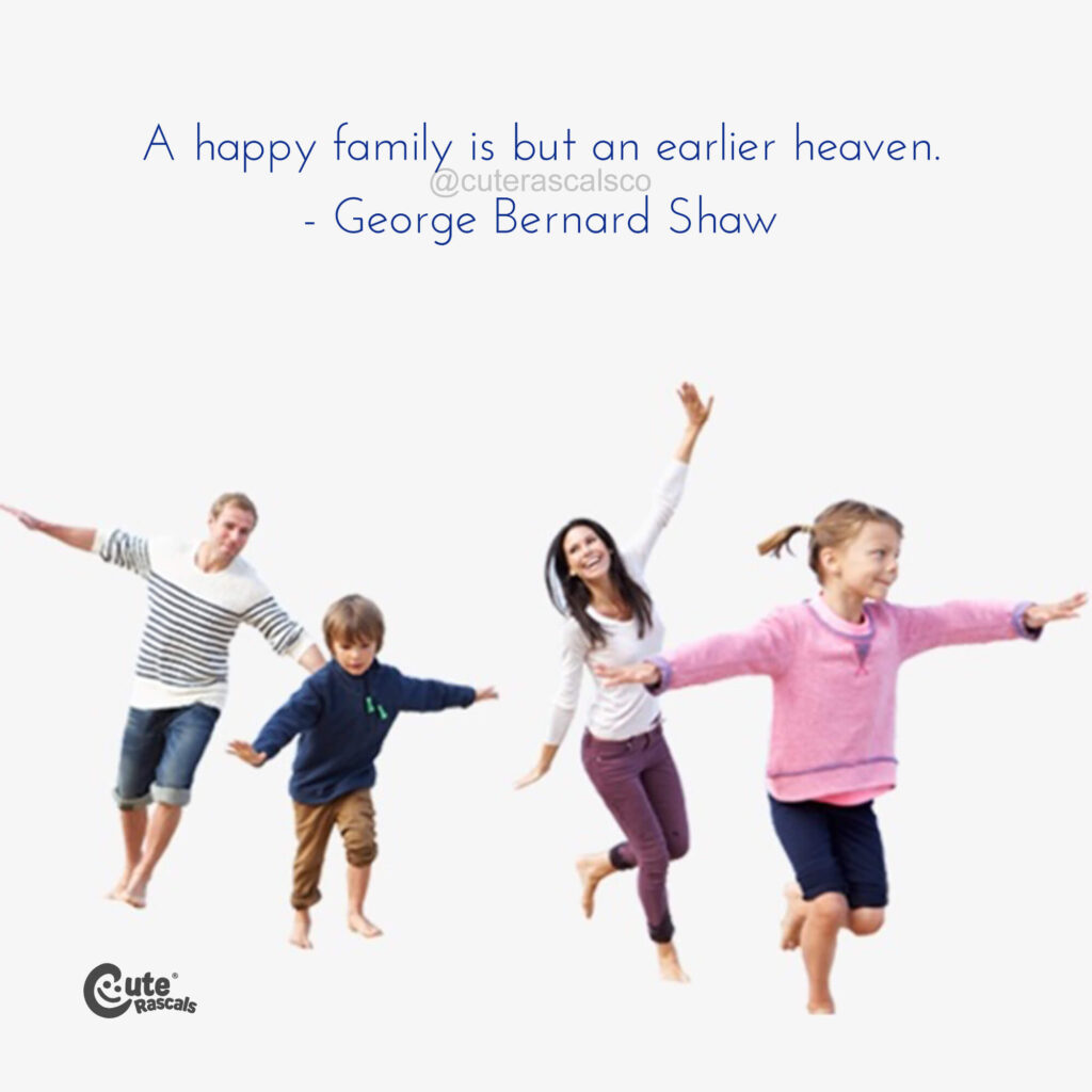 George Bernard Shaw's family quote