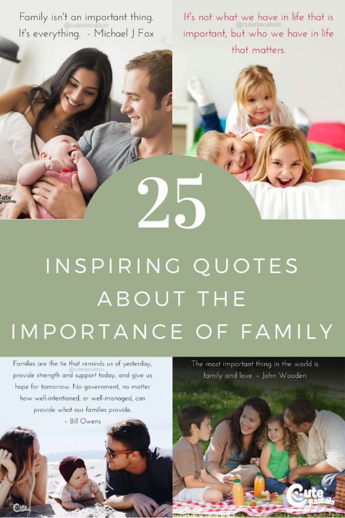Discover the real meaning of family. See my list of family quotes that show the importance of family love and relationship. 