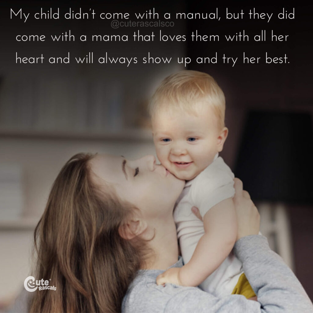 Loving son with mom with beautiful mothers love quotes