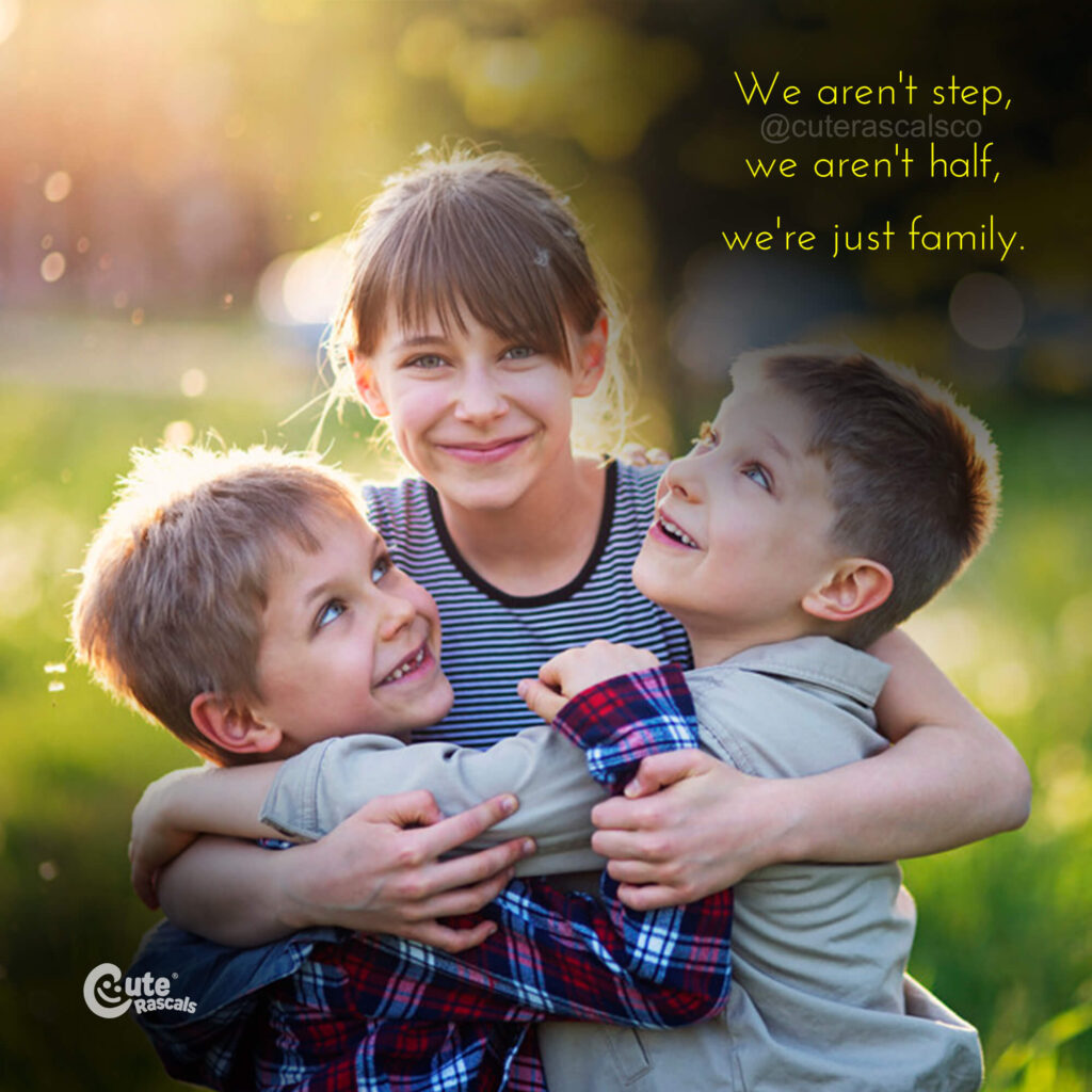 Inspiring family quotes about what a true family is.