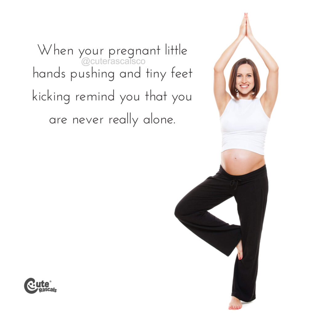 A quote about pregnancy