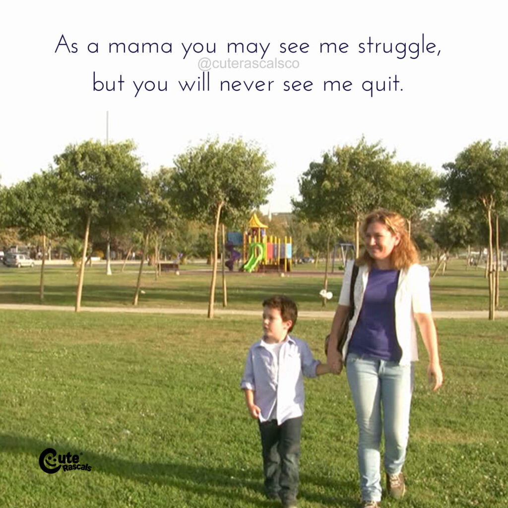 The struggles of a mom. Motherhood quote