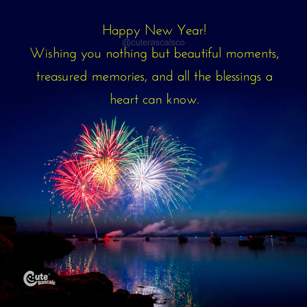 Wishing beautiful moments for the new year.