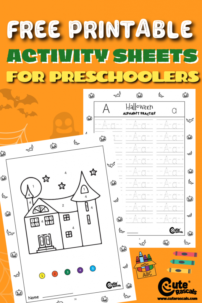 Keep kids busy with fun Halloween activity sheets.