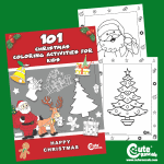 101 Free Printable Christmas Coloring Pages for Kids