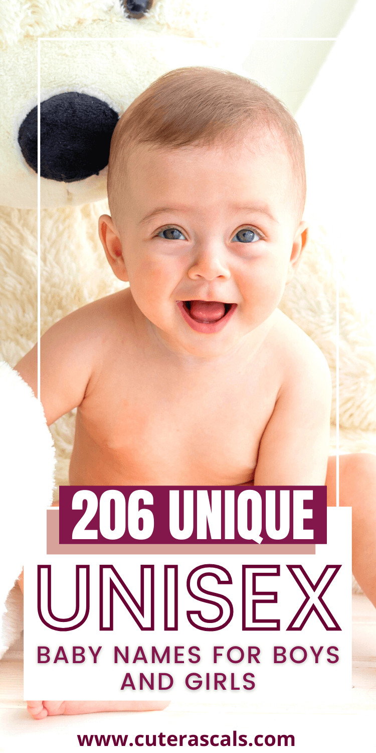 206 Unique Unisex Baby Names For Boys And Girls