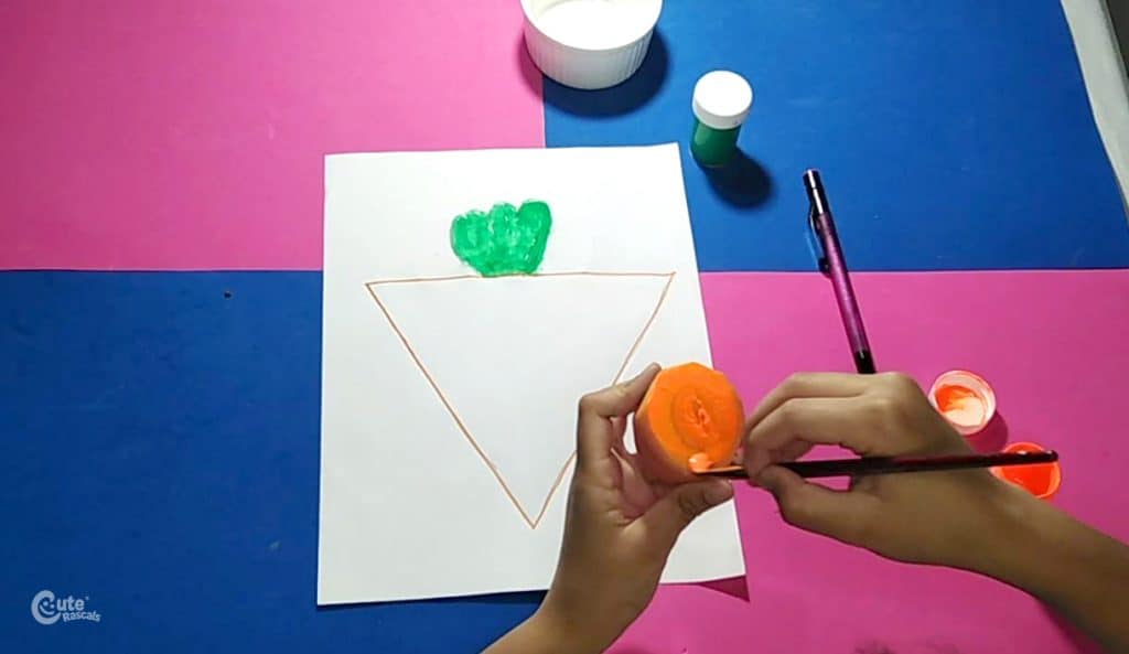 Make painting fun and different for kids with this art project.