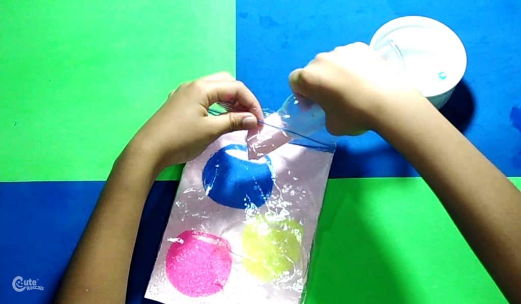 A sensory play activity for kids