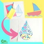 Mayflower Easy Pre-K Boat Craft for Kids Worksheets (4-6 Year Olds)