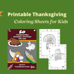 Free Printable Thanksgiving Coloring Sheets for Kids