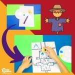 Scarecrow Letters for Preschoolers Early Literacy Kids Activity Worksheets (4-6 Year Olds)