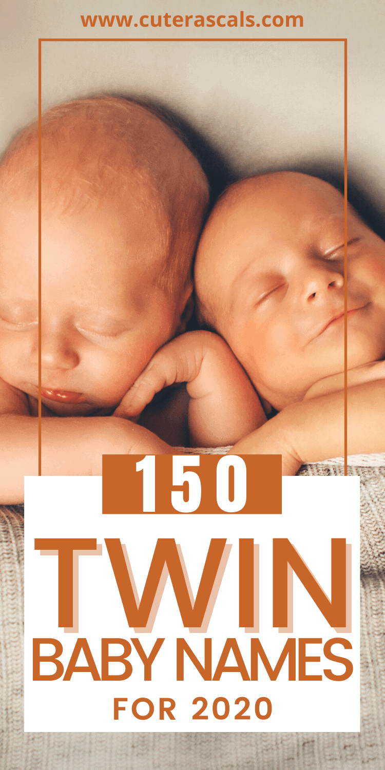 150 Twin Baby Names for 2020