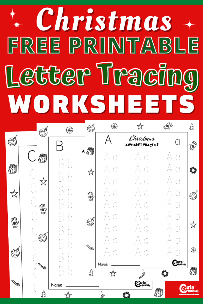 Make writing fun with Christmas themed worksheets.