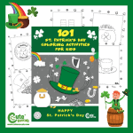 101 Pages of Fun Free Printable St Patrick's Day Coloring Pages for Preschoolers Worksheets
