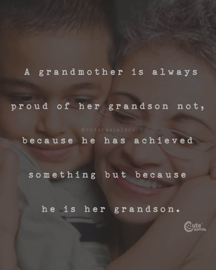 Happy and Lovable Grandson Quotes and Sayings