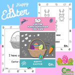 Easter Math Worksheets Free Printable Counting Lessons for Preschoolers