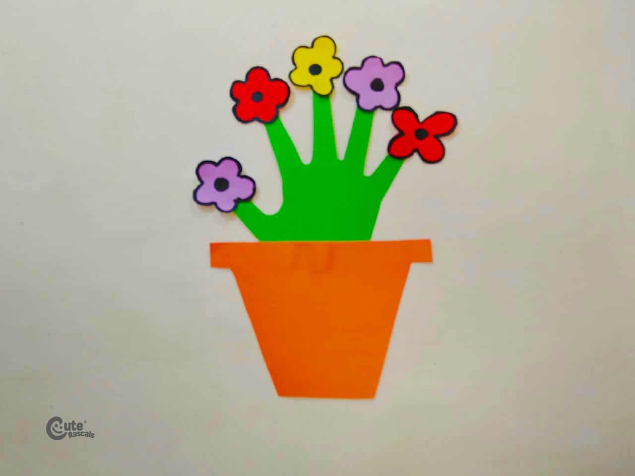 Flower spring crafts for kids