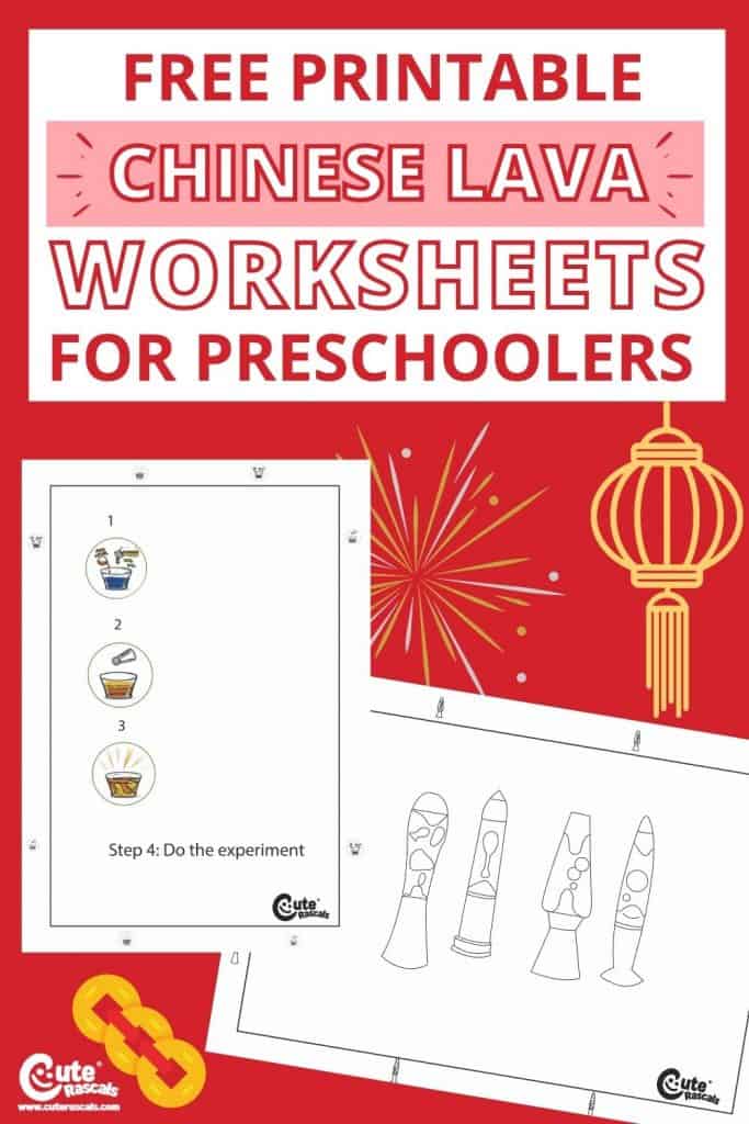 Free printable preschool science experiment worksheets