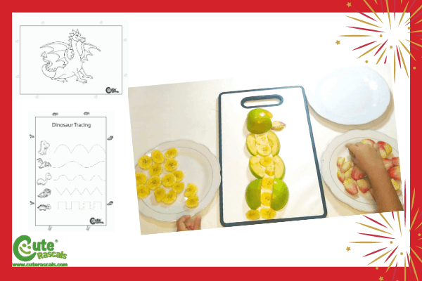 Dragon's Dinner 2-Step Sensory Activities for Toddlers to Make Your Kids Anything with Printable Worksheets (1-2 Year Olds)