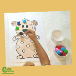 Let's Fill the Groundhog Clever Cool Crafts for Kids to Develop their Brain Montessori Activity with Printable Worksheets (4-6 Year Olds)