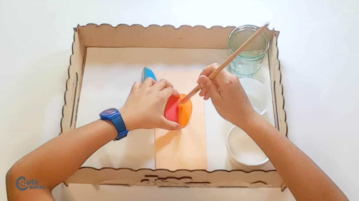 glue them over the egg placed on the construction paper. Easter egg crafts for kids