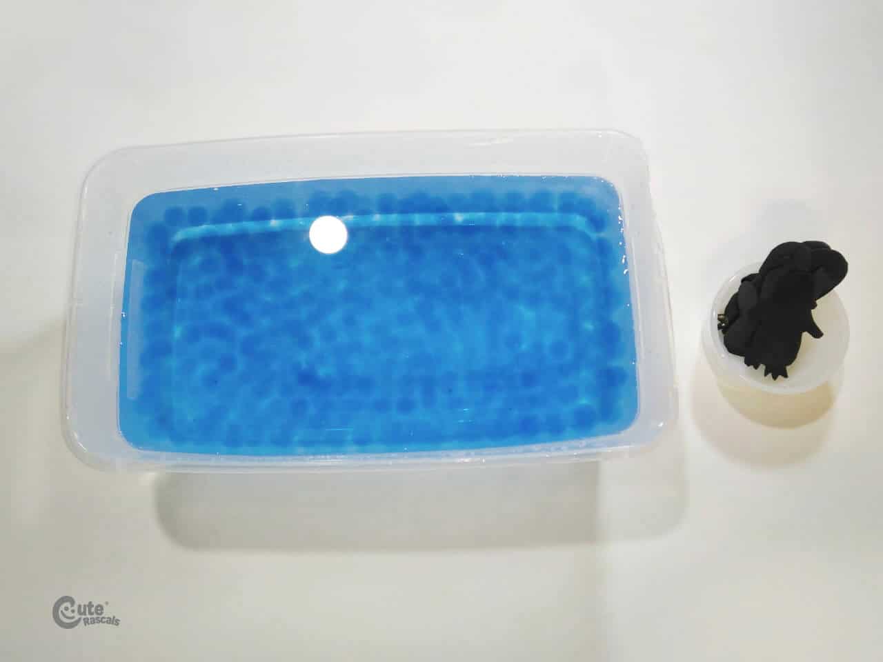 Materials Penguins With Water Gel Beads Water Sensory Play Activity