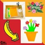 Flowers in a Pot Spring Crafts for Kids Montessori Worksheets (4-6 Year Olds)