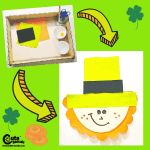 The Leprechaun St Patrick's Day Crafts for Kids Montessori Worksheets (4-6 Year Olds)