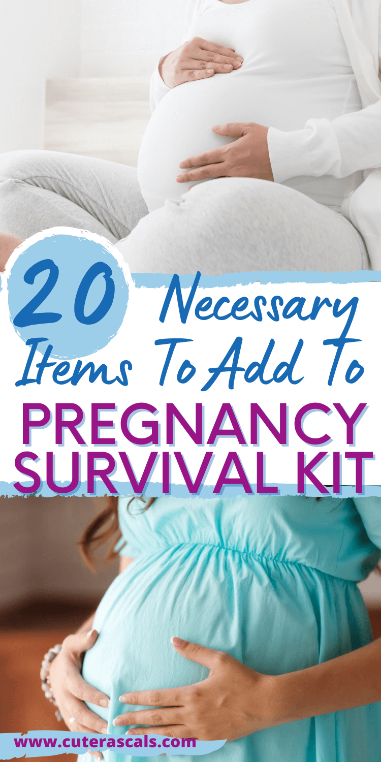 20 Necessary Items to Add to Pregnancy Survival Kit