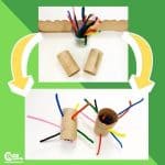 Recycled Stars Montessori Recycling Projects for Kids Worksheets (4-6 Year Olds)