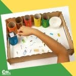 Sorting Waste Earth Day Preschool Math Montessori Worksheets (4-6 Year Olds)