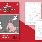 Cute! 5 Puppy Coloring Pages for Kids to Enjoy