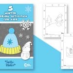 5 Cool Winter Coloring Pages Your Kid Will Absolutely Love