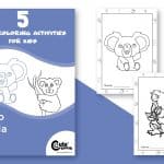 5 Cute Koala Coloring Pages for Kids to Enjoy and Have Fun
