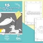 15 Fun Coloring Pages For Boys Perfect in Playtime