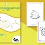 5 Adorable Pumpkin Coloring Pages for Festive Season