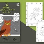 Top 5 Smart Owl Coloring Pages for Kids to Enjoy and Have Fun With