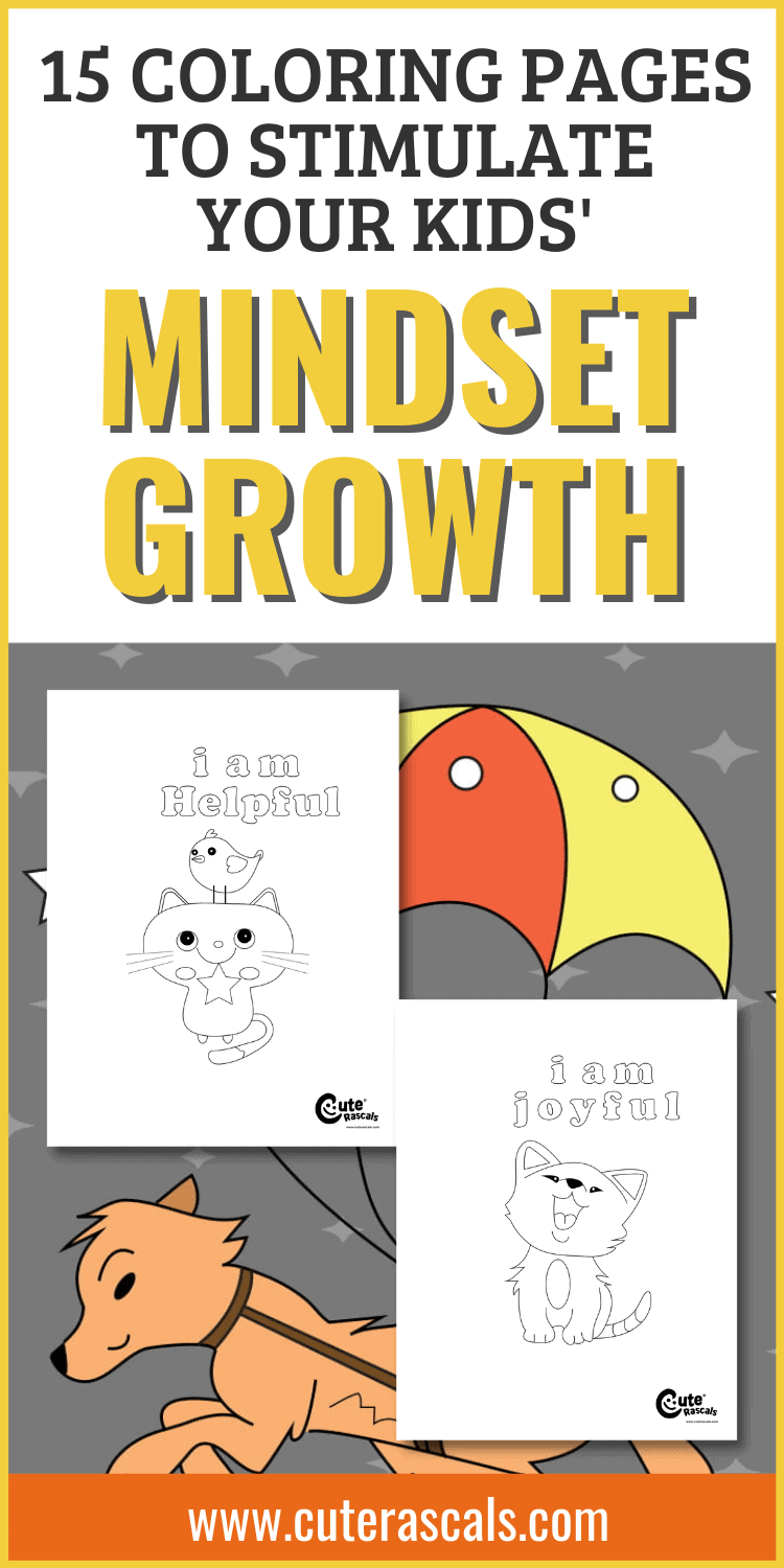 15 Coloring Pages To Stimulate Your Kids' Mindset Growth