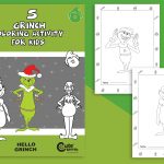 Save Christmas: 5 Fun Grinch Coloring Pages for Kids' Holidays