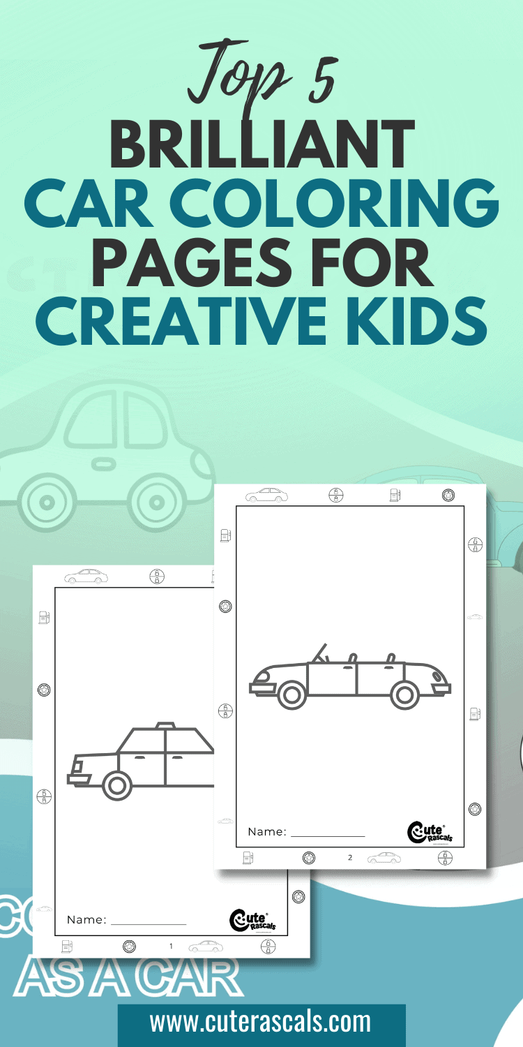 Top 5 Brilliant Car Coloring Pages for Creative Kids