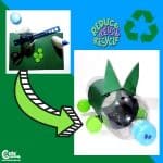 Recycle a Piggy Bottle Craft Easy Science Projects Worksheets (4-6-Year-Olds)