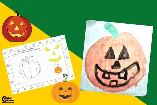 Shining Pumpkin Sense of Sight Activities for Kids Sensory Play Worksheets (2-6 Year Olds)
