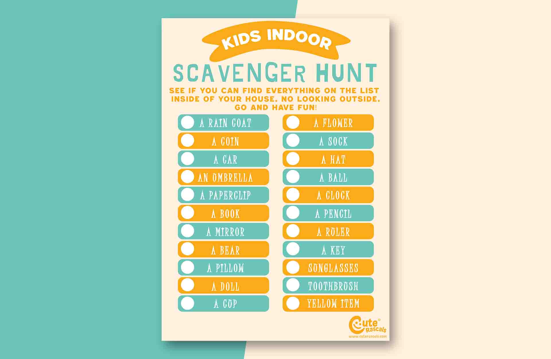 The Best Indoor Scavenger Hunt For Kids (22 Brilliant Clues)