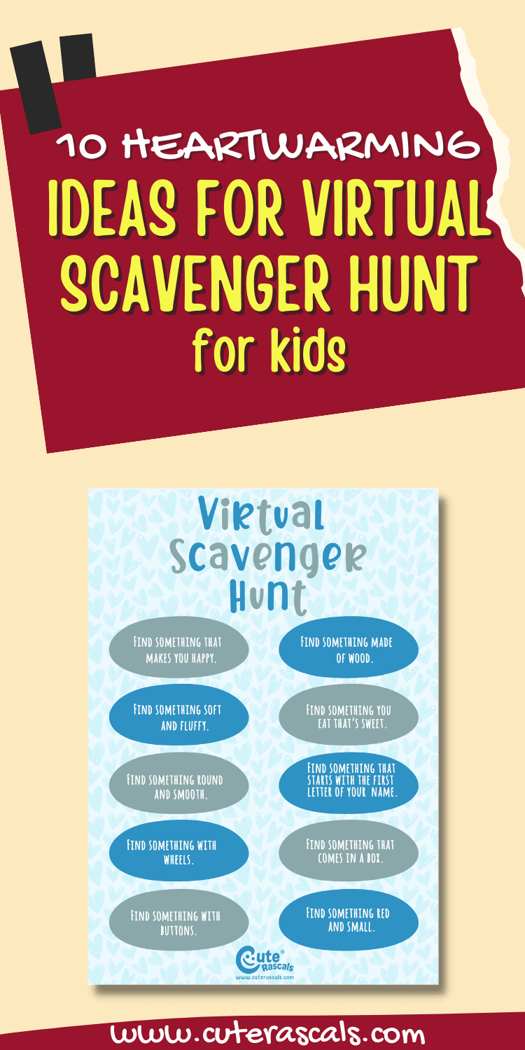 Blissful Virtual Scavenger Hunt For Kids To Connect With Friends