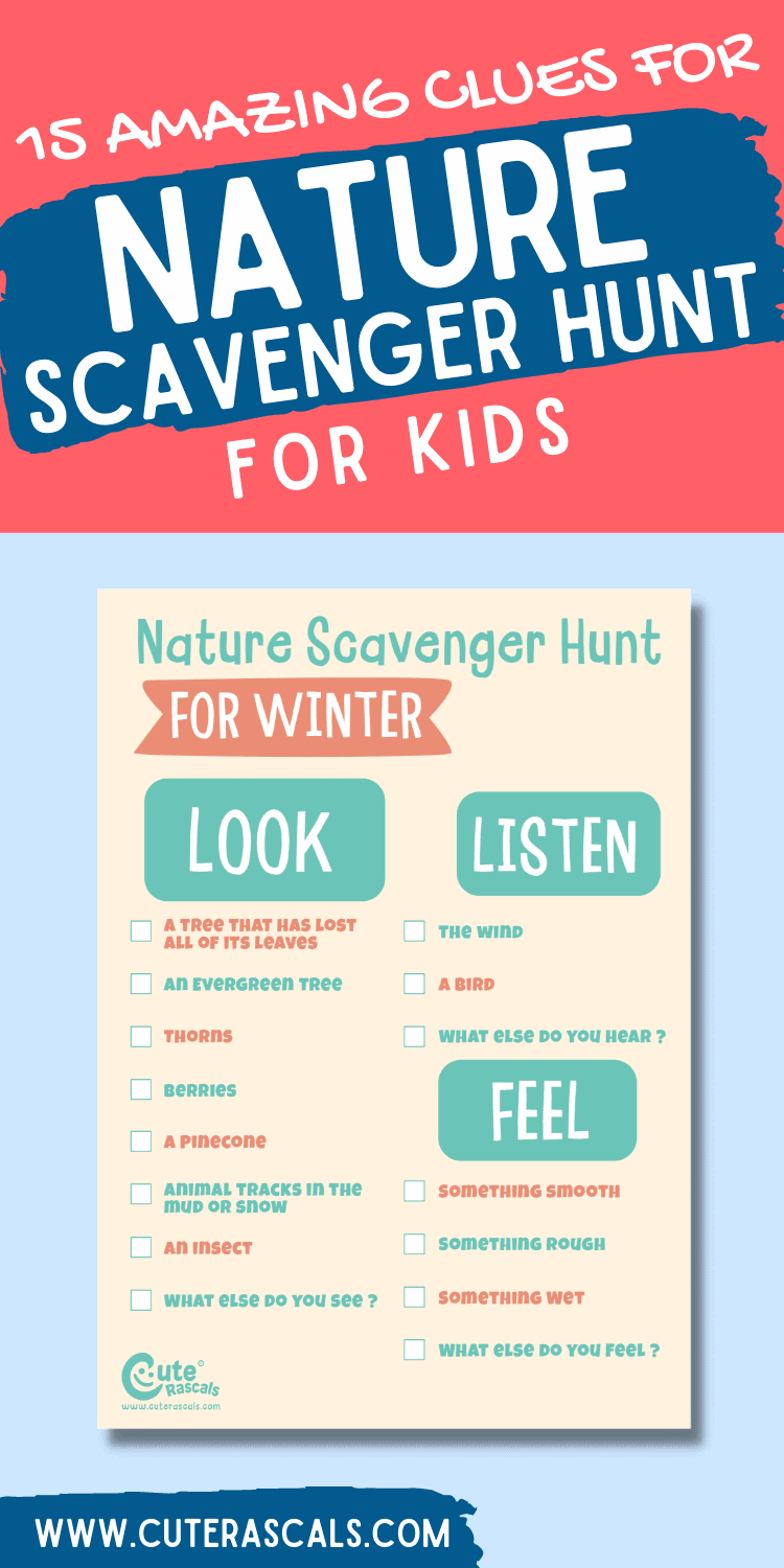 Smart Sensory Scavenger Hunt For Kids To Have Fun Outdoors