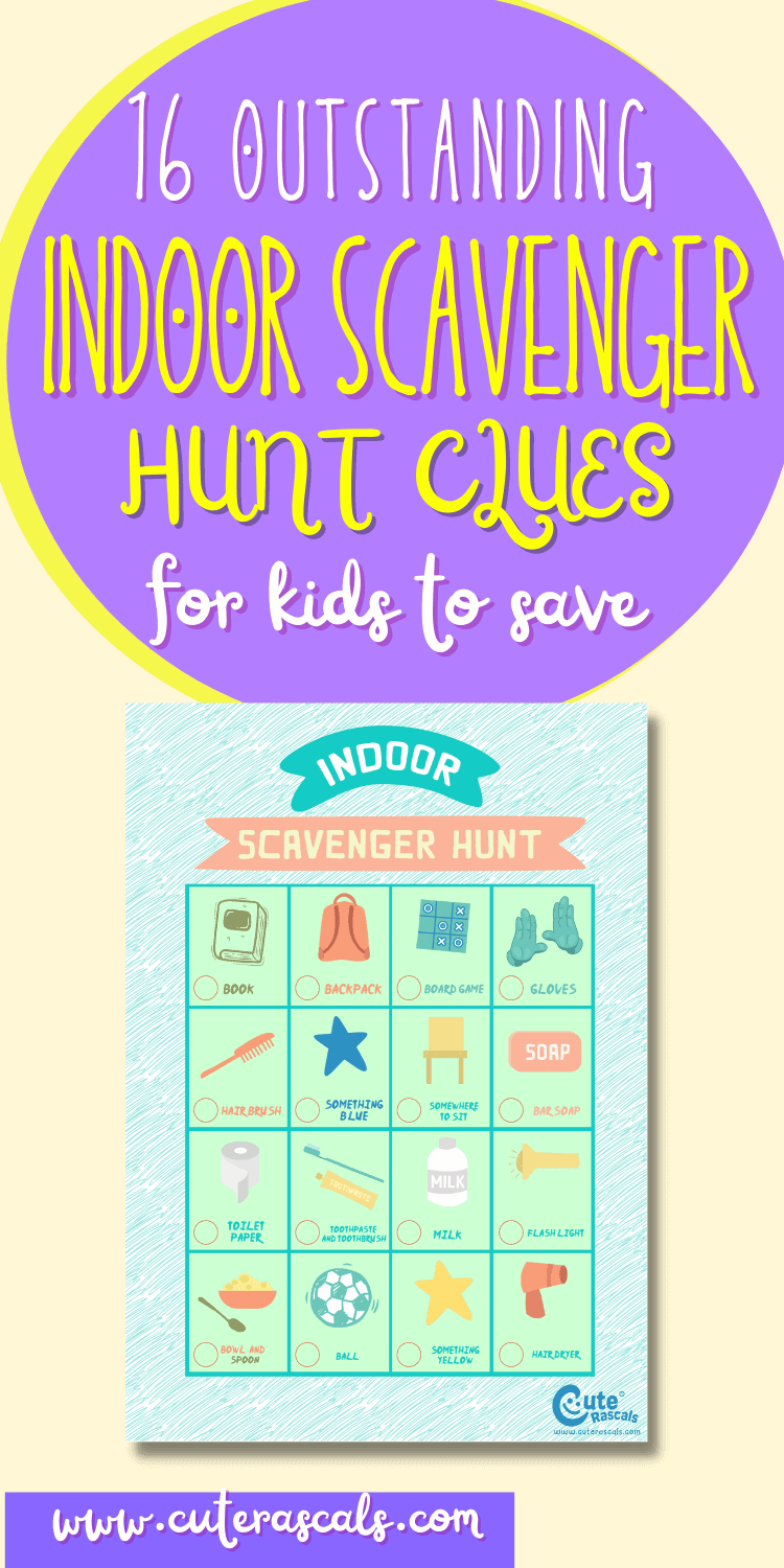 Simple Indoor Scavenger Hunt For Kids To Obsess Over Now!
