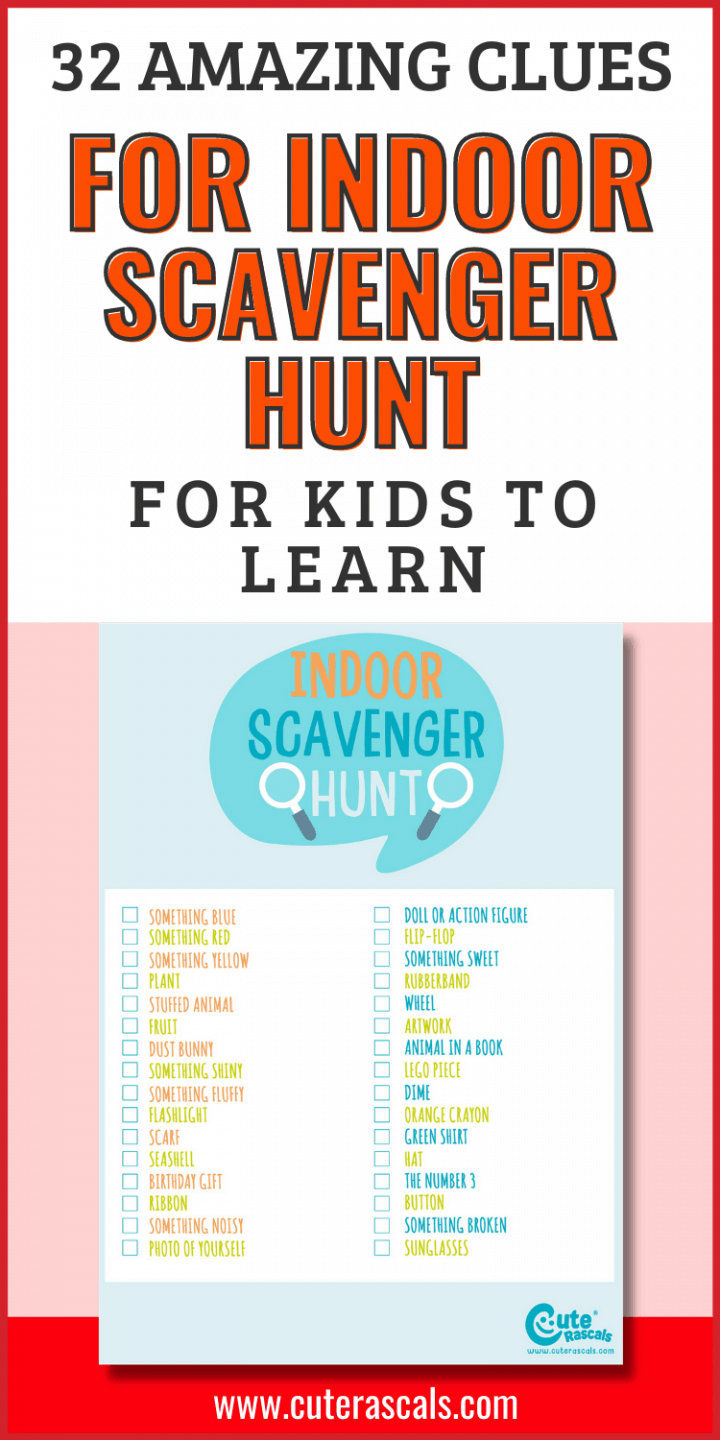 Smart Detective Scavenger Hunt For Kids At Home To Have Fun